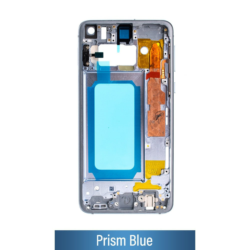 Chassis Mid Frame Cover Replacement Assembly for Samsung Galaxy S10 E G970F-Prism Blue Chassis Mid Frame Cover Replacement Assembly for Samsung Galaxy S10 E G970F-Prism Blue